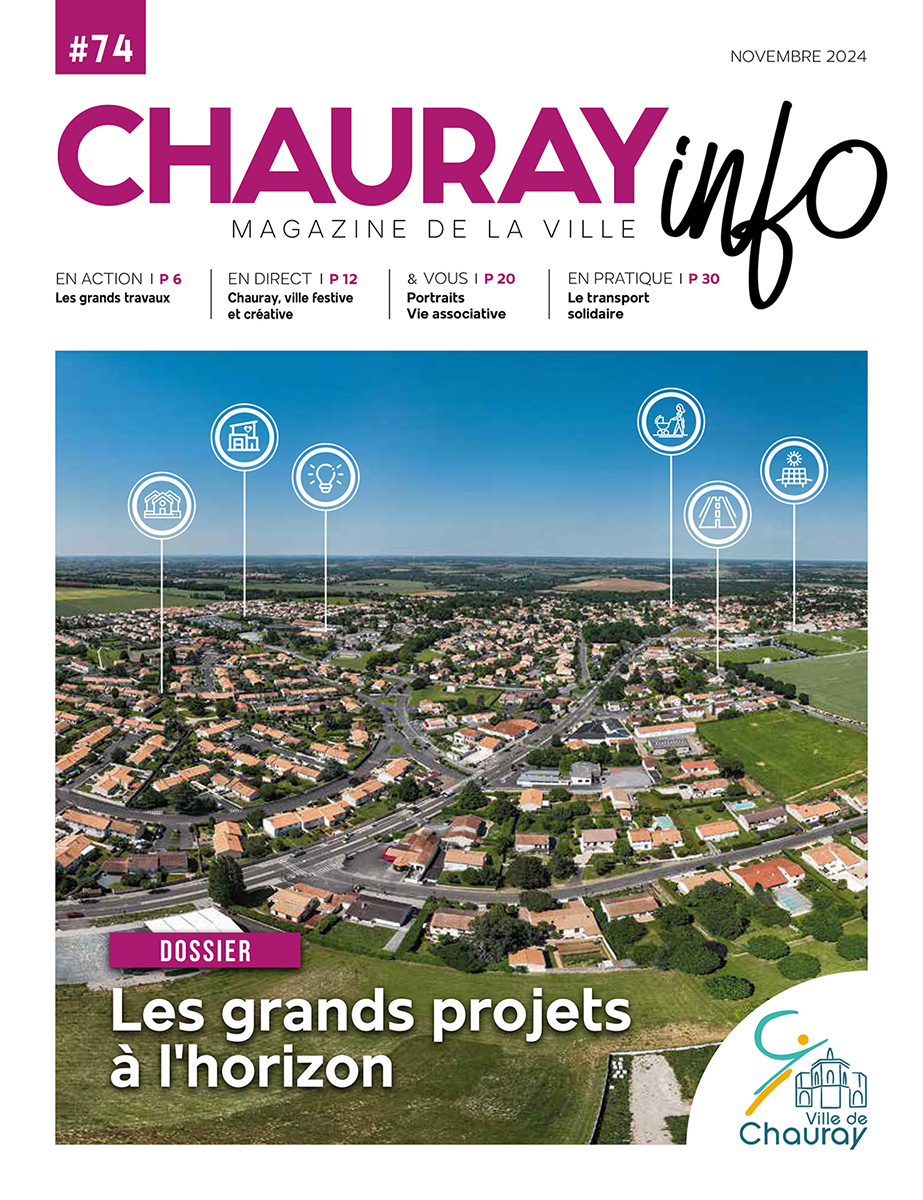 20241014 Chauray info Novembre 2024 Page de garde bd