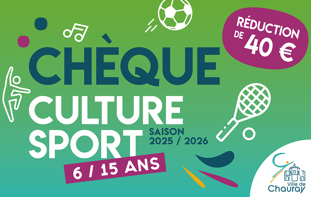 2025 Chèque culture sport F
